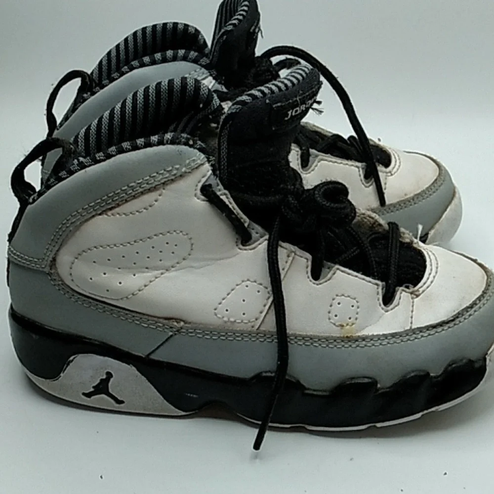 Nike Jordan 2013 baron retro white gray black 10C